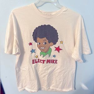 Vintage Michael Jackson Elect Mike The Jackson 5 Cartoon Elect Mike T Shirt XL